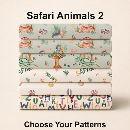 Safari Animals 2 Fabric Set. Shop now at American Fabric Prints.