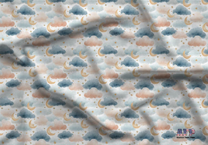 Night Skies Fabric - Shop now at American Fabric Prints