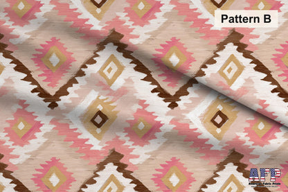 Pastel Pink Boho Fabric Bundle Set - Shop now at American Fabric Prints