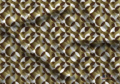 Glam New Years Eve Gold Fabric - Shop now at American Fabric Prints