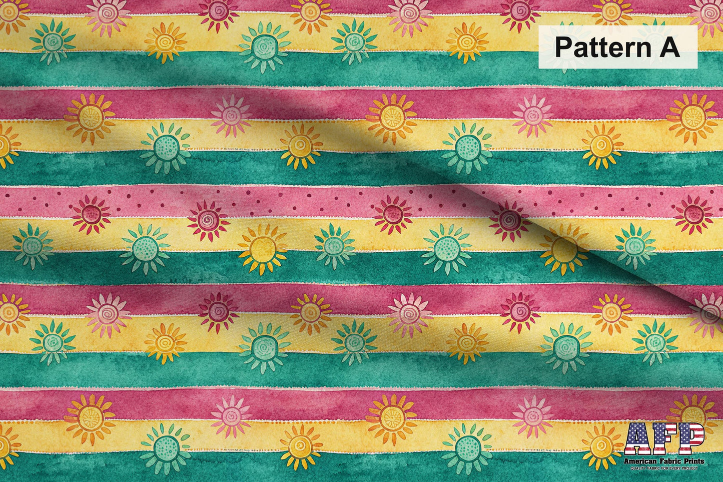 Summer Floral 3 Fabric Bundle Set - Shop now at American Fabric Prints