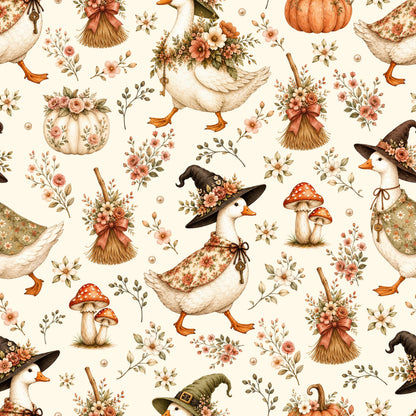 Witch Goose Fabric - Shop now at American Fabric Prints