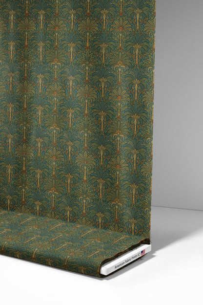 Victorian Palm Trees Fabric - Shop now at American Fabric Prints