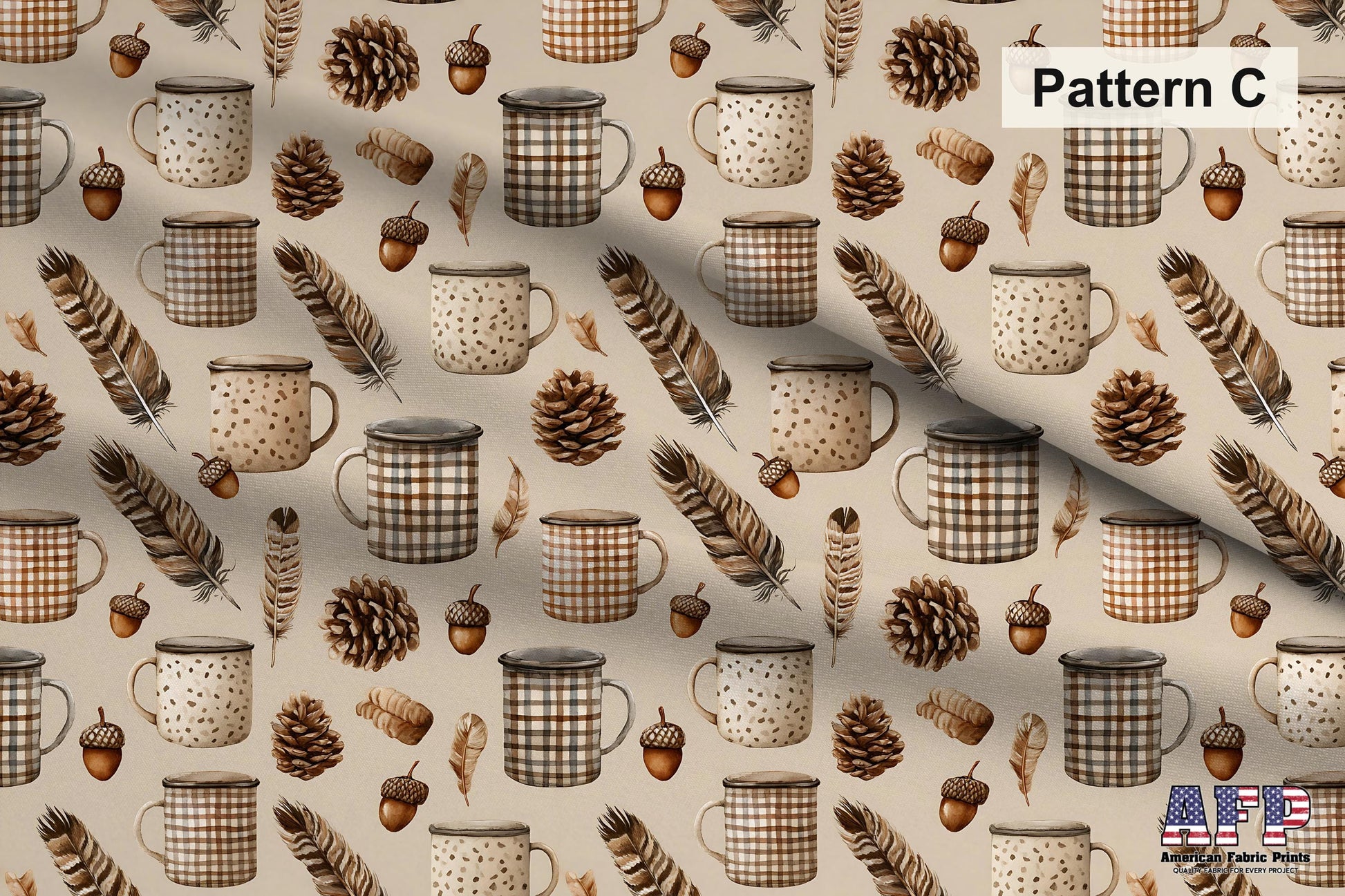 Plaid Thanksgiving Fabric Bundle Set - Shop now at American Fabric Prints