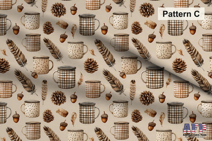 Plaid Thanksgiving Fabric Bundle Set - Shop now at American Fabric Prints