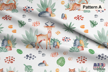 Safari Animals 1 Fabric Bundle Set - Shop now at American Fabric Prints