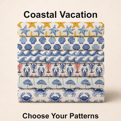 Coastal Vacation Fabric Bundle Set - Shop now at American Fabric Prints