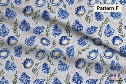Blue Ocean Fabric Bundle Set - Shop now at American Fabric Prints