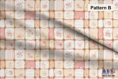 Shabby Chic Roses 2 Fabric Bundle Set - Shop now at American Fabric Prints