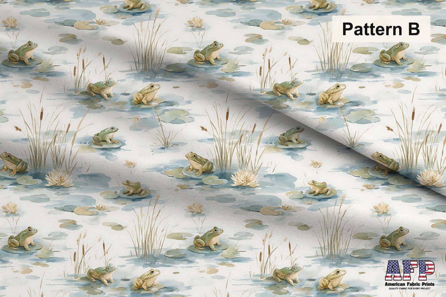 Watercolor Pond Fabric Bundle Set - Shop now at American Fabric Prints