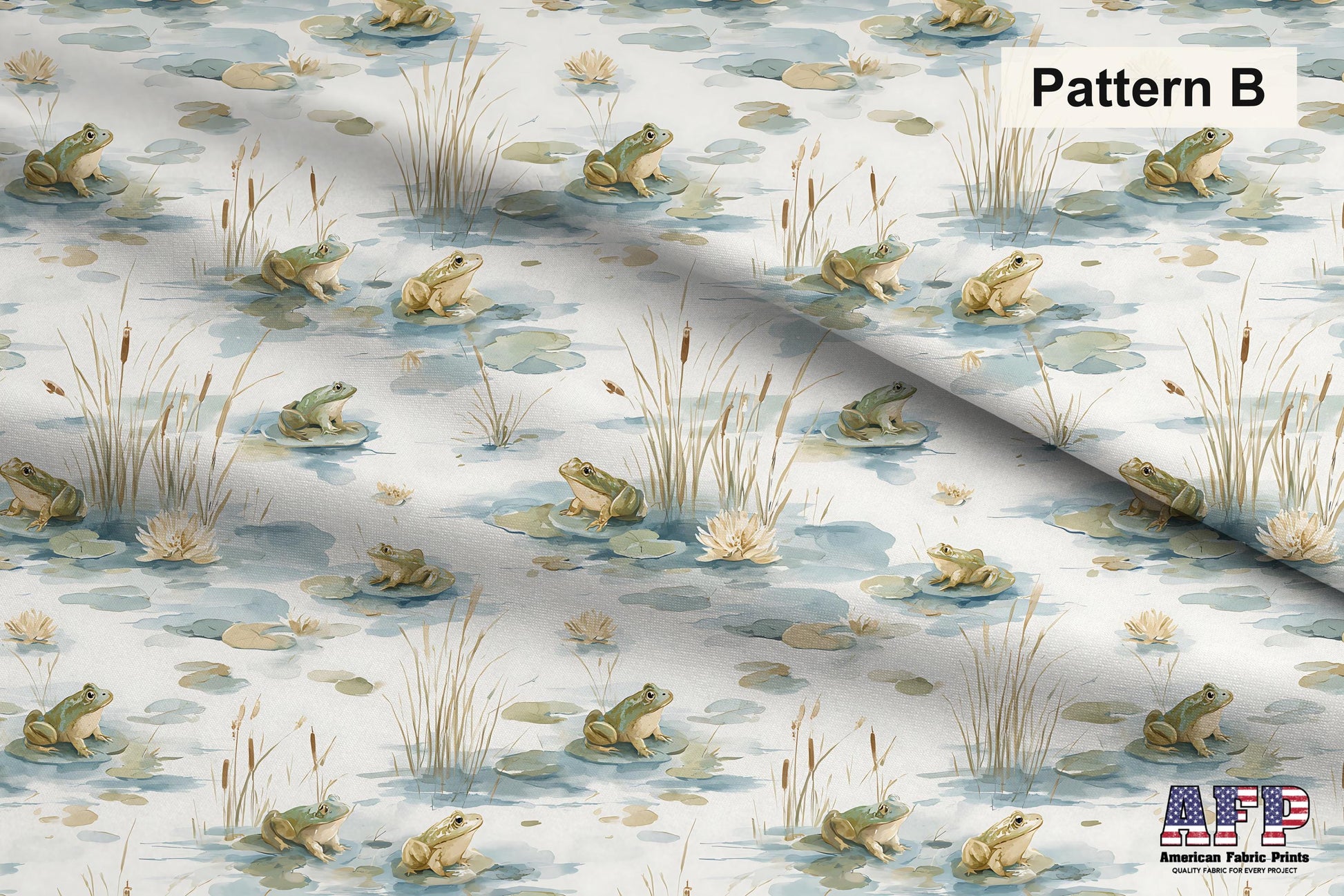 Watercolor Pond Fabric Bundle Set - Shop now at American Fabric Prints
