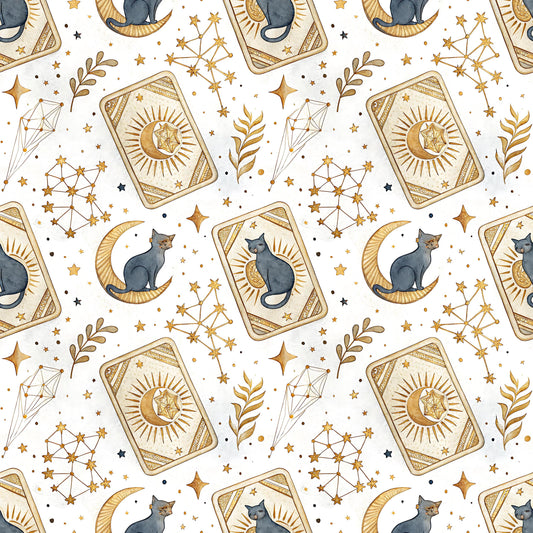 Mythical Cats Fabric - Shop now at American Fabric Prints