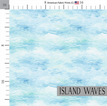 Tropical Quilt Fabric Coordinates | Island Fabric Bundle | Tropical Themed Cotton Fabric | Fabric | Made in USA | American Fabric Prints