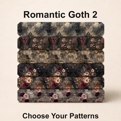 Romantic Goth 2 Fabric Bundle Set - Shop now at American Fabric Prints