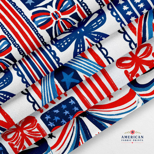Coquette USA 2 Fabric Bundle Set - Shop now at American Fabric Prints