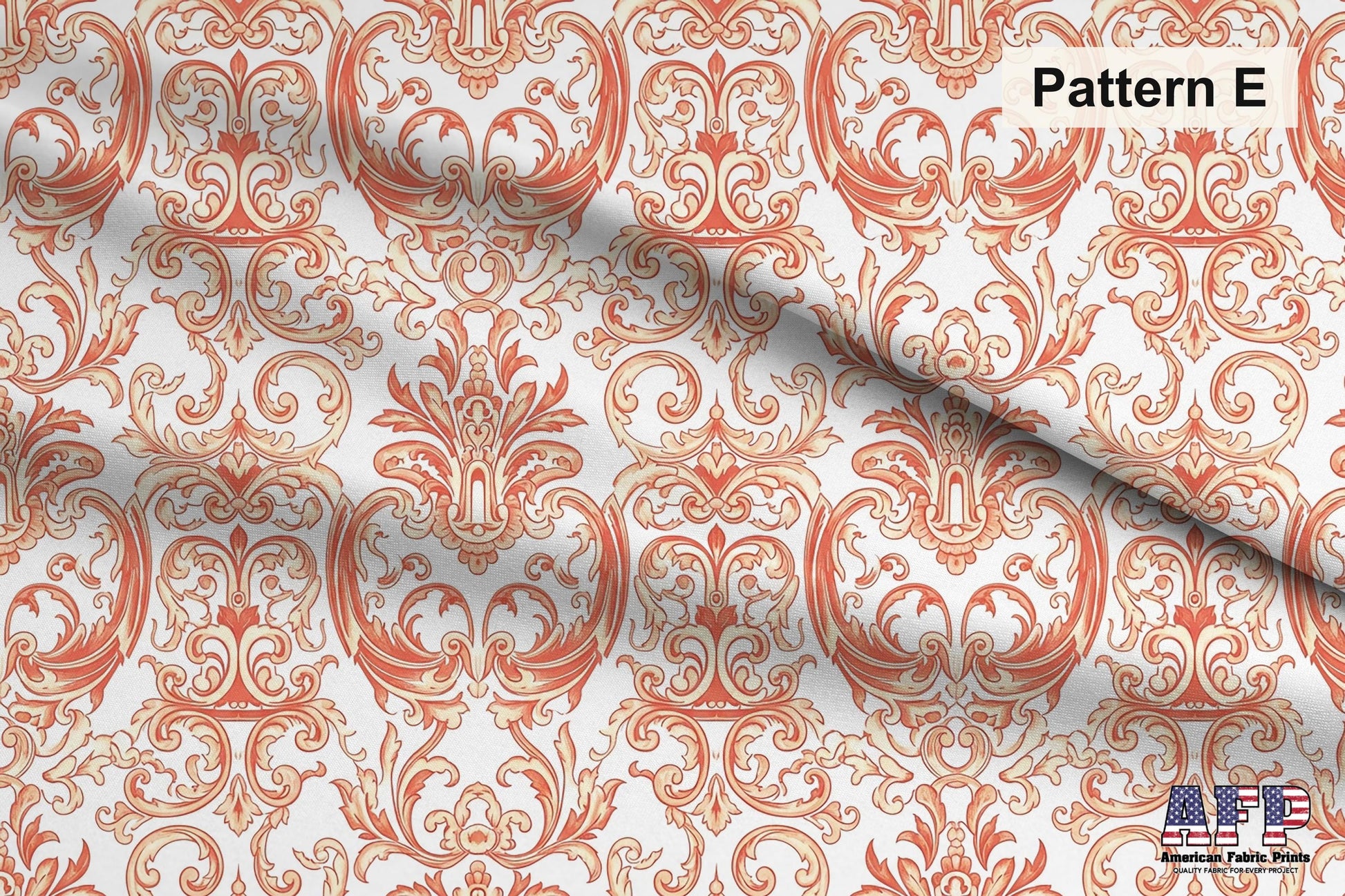 Coral Floral Fabric Bundle Set - Shop now at American Fabric Prints
