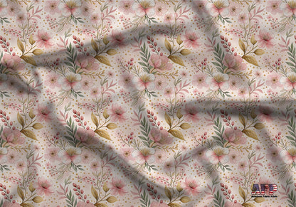 Pink+Gold Pastel Fabric - Shop now at American Fabric Prints