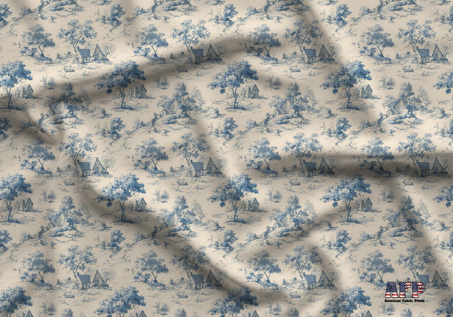 Storybook Toile Fabric - Shop now at American Fabric Prints