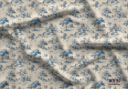 Storybook Toile Fabric - Shop now at American Fabric Prints