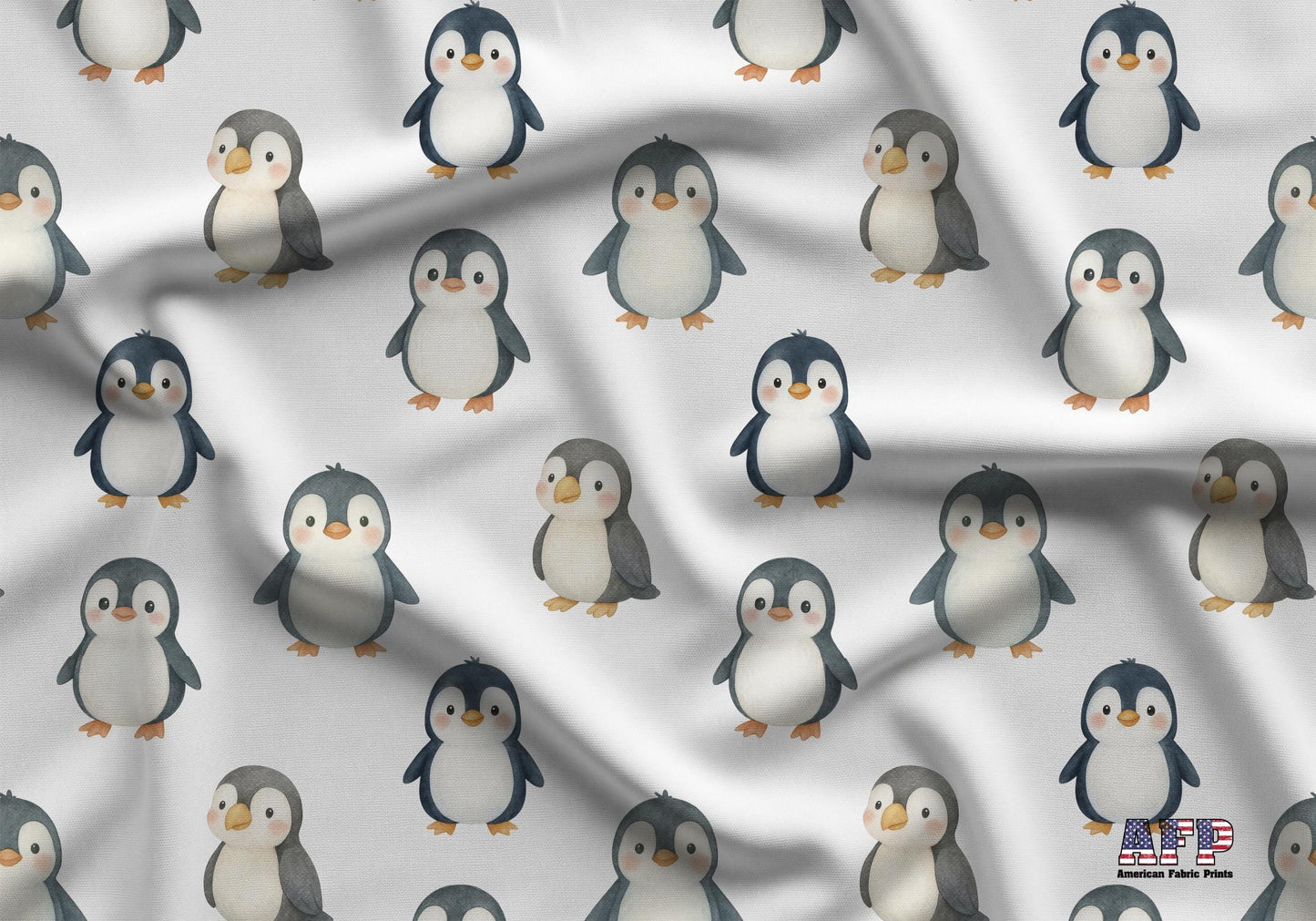 Little Penguins Fabric - Shop now at American Fabric Prints