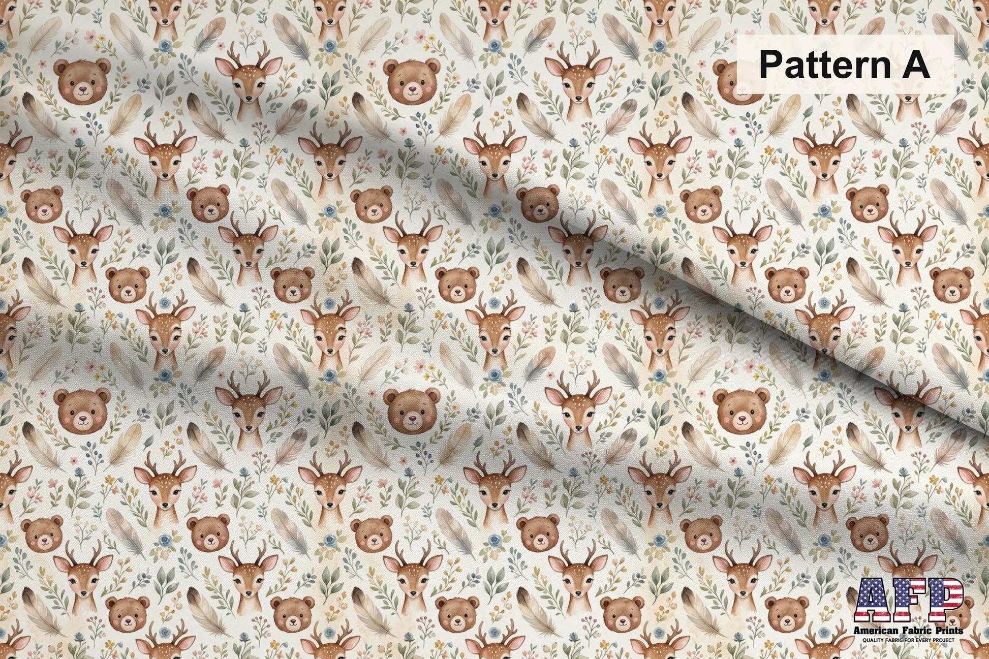Woodland Girl 2 Fabric Bundle Set - Shop now at American Fabric Prints