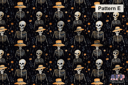 Boho Halloween Set 2. Get ready for a spooky craft project! Choose your scary patterns. Pattern E Shown. Shop now at American Fabric Prints.