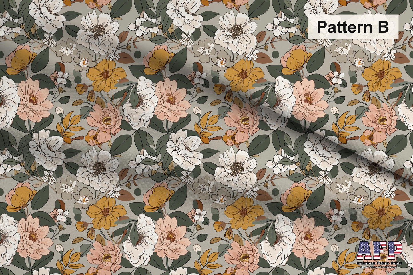 Boho Blossom Fabric Bundle Set - Shop now at American Fabric Prints