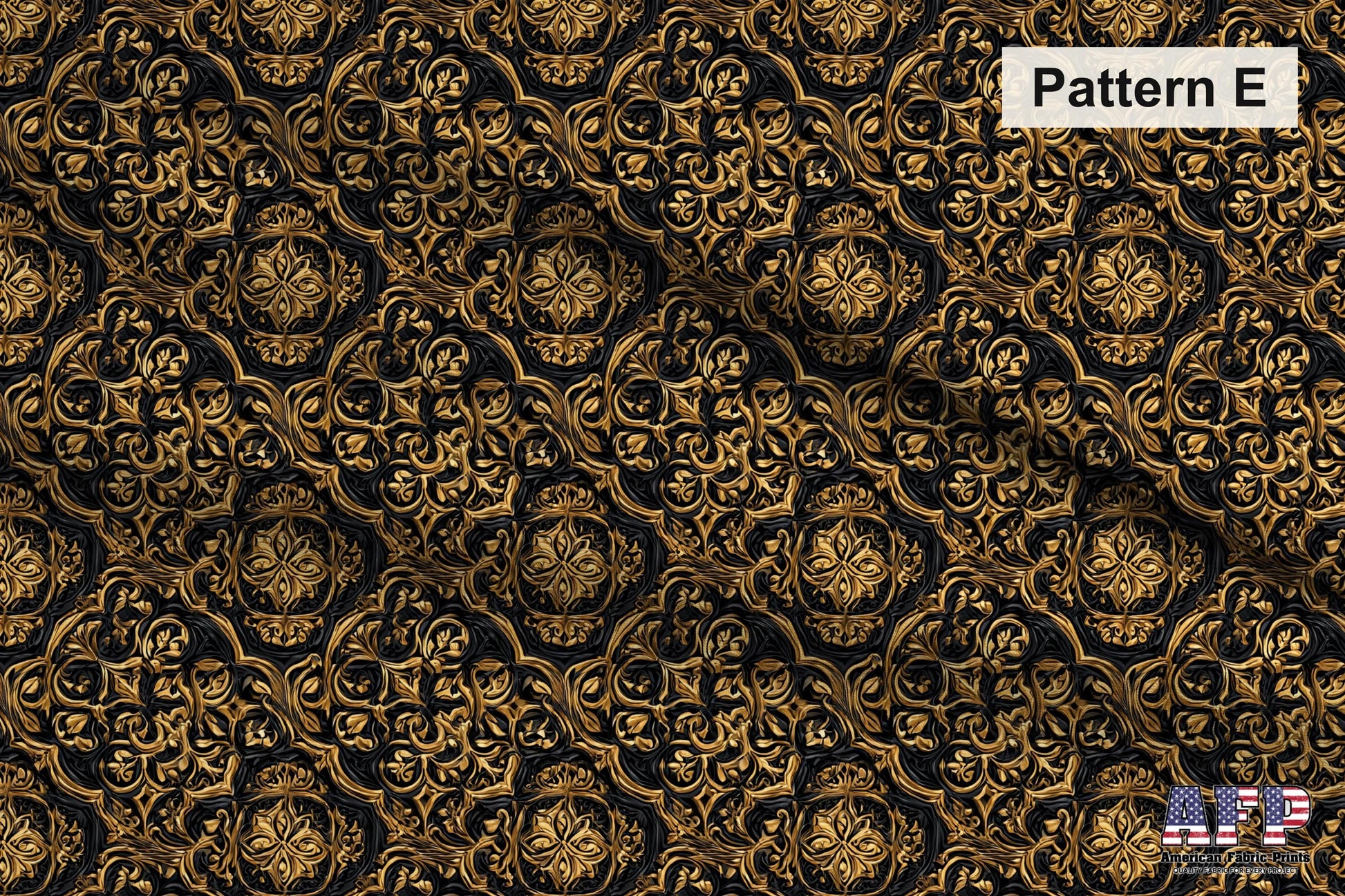 Black+Gold Fabric Bundle Set - Shop now at American Fabric Prints