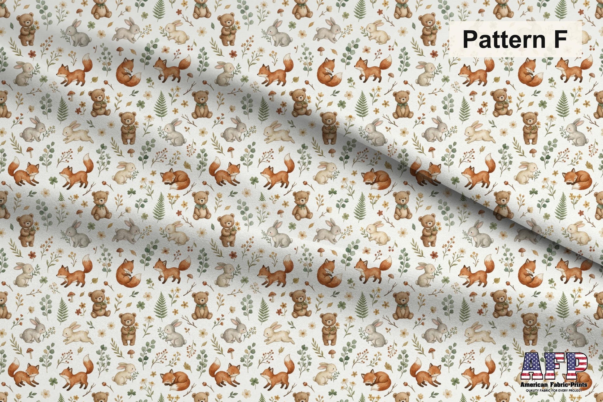 Woodland Girl 3 Fabric Bundle Set - Shop now at American Fabric Prints