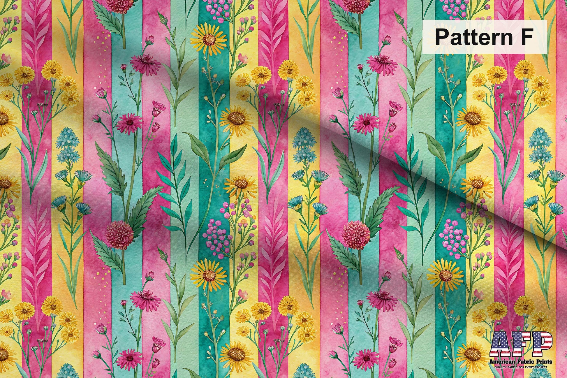 Summer Floral 2 Fabric Bundle Set - Shop now at American Fabric Prints