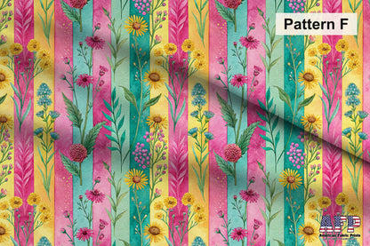 Summer Floral 2 Fabric Bundle Set - Shop now at American Fabric Prints