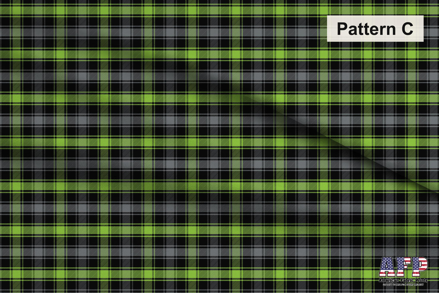 Halloween Plaid 3 Fabric Collection. Pattern C Shown. Shop now at American Fabric Prints.