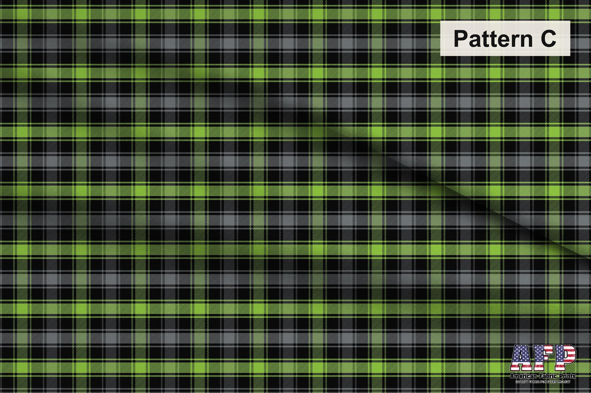 Halloween Plaid 3 Fabric Collection. Pattern C Shown. Shop now at American Fabric Prints.
