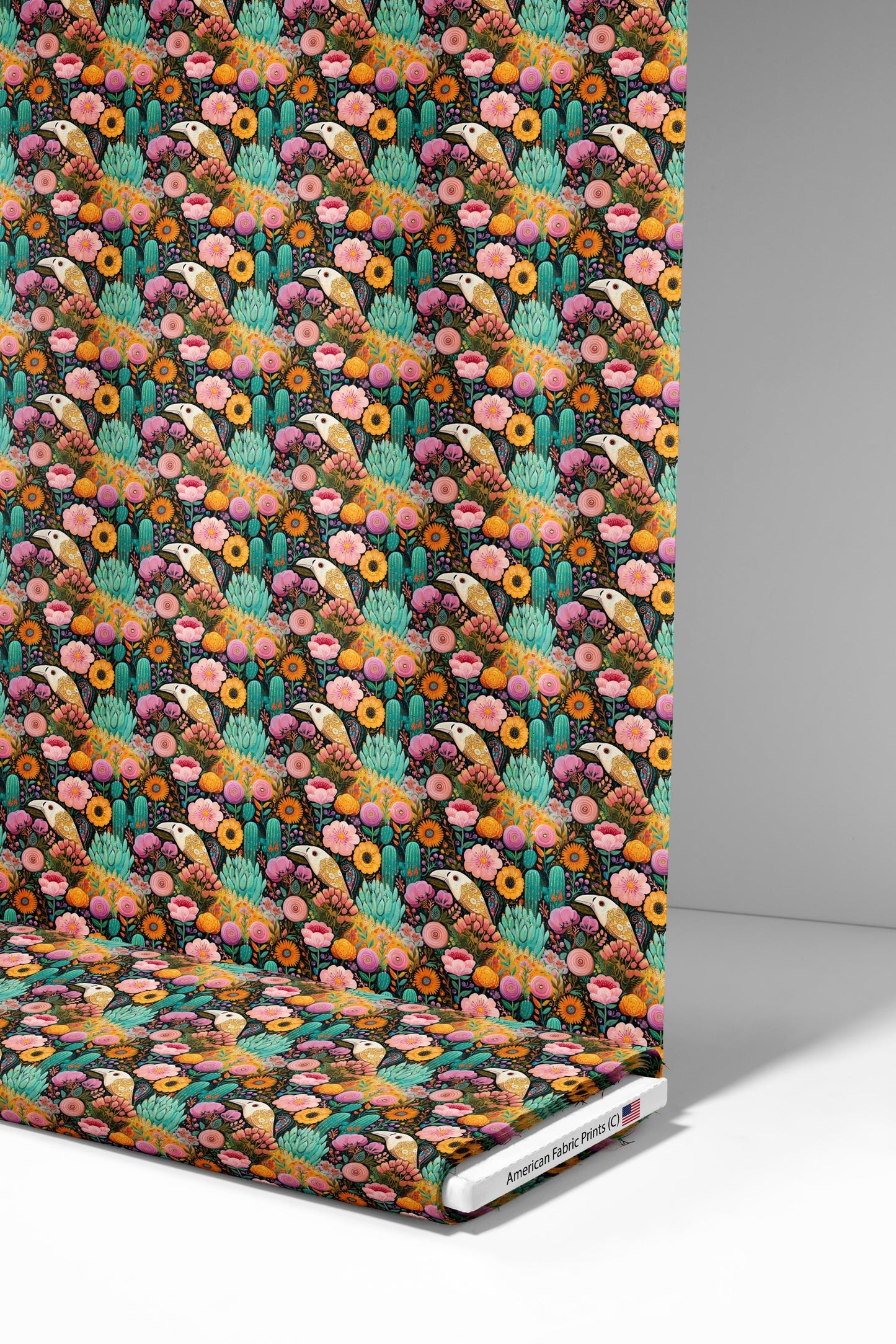 Cowgirl Desert Fabric - Shop now at American Fabric Prints