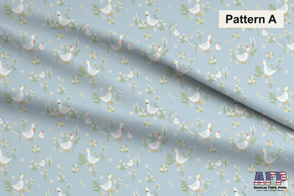 Blue+Green Goose Fabric Bundle Set - Shop now at American Fabric Prints