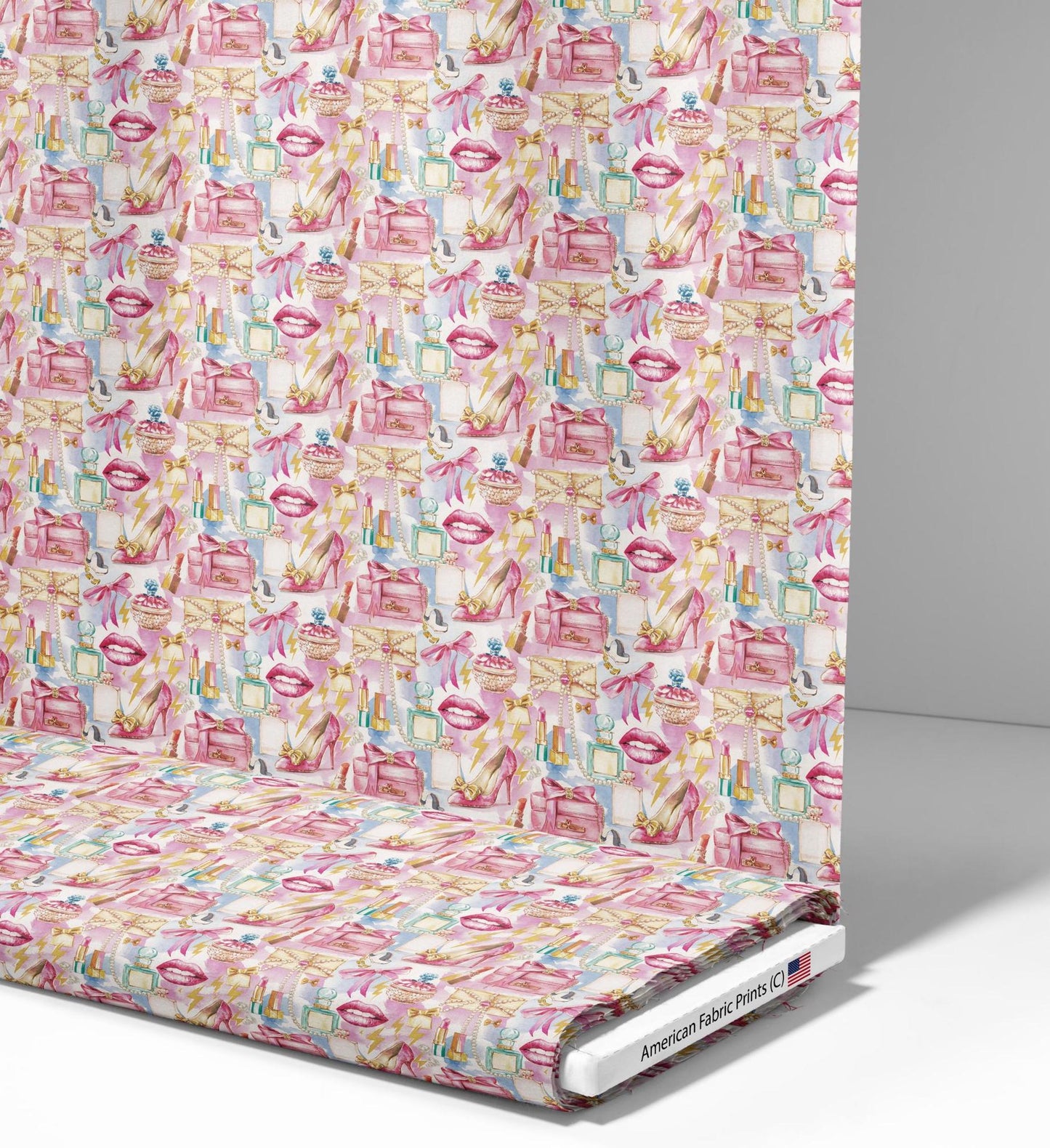 Preppy Rock Princess Fabric - Shop now at American Fabric Prints