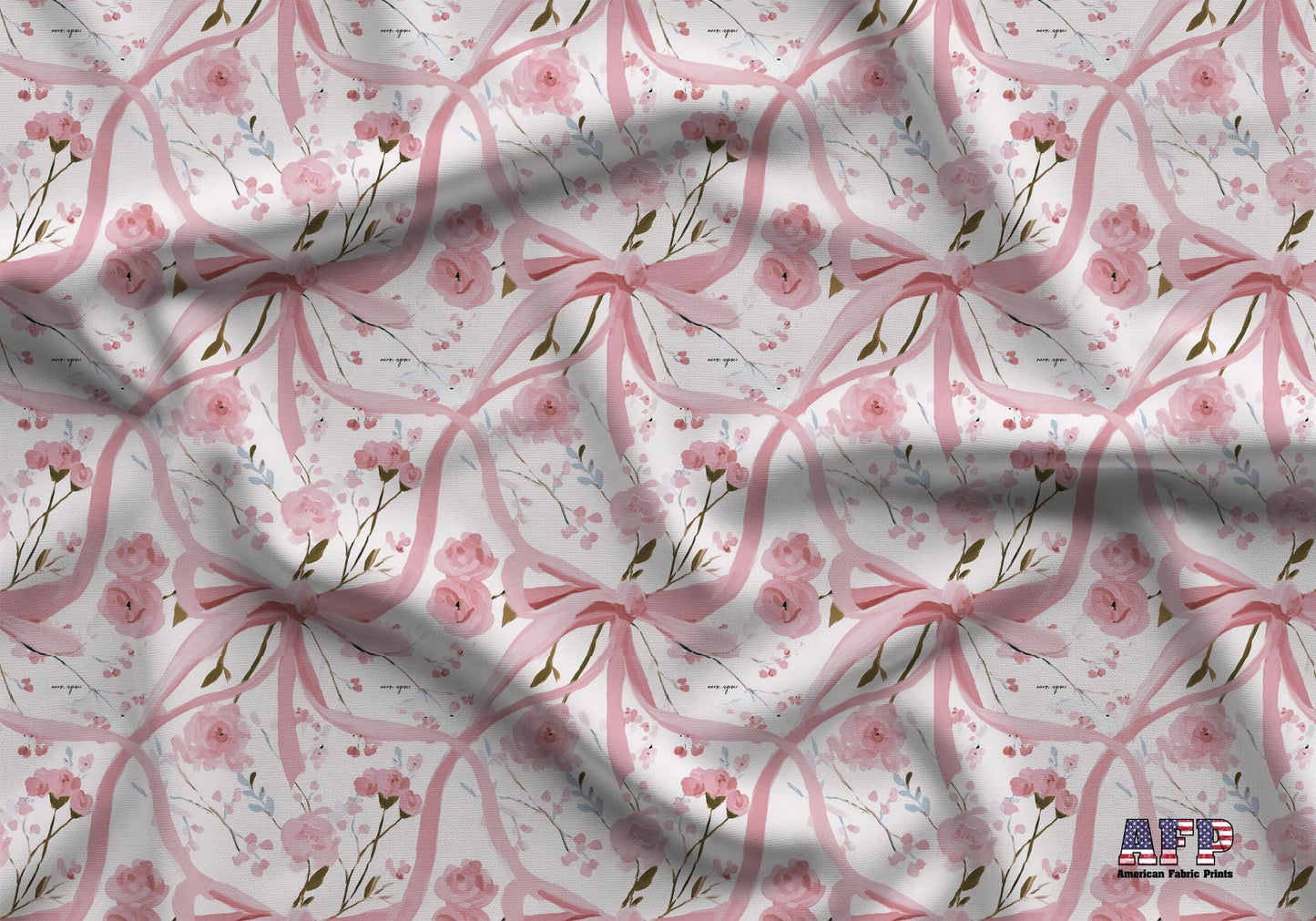French Pink Coquette Fabric - Shop now at American Fabric Prints
