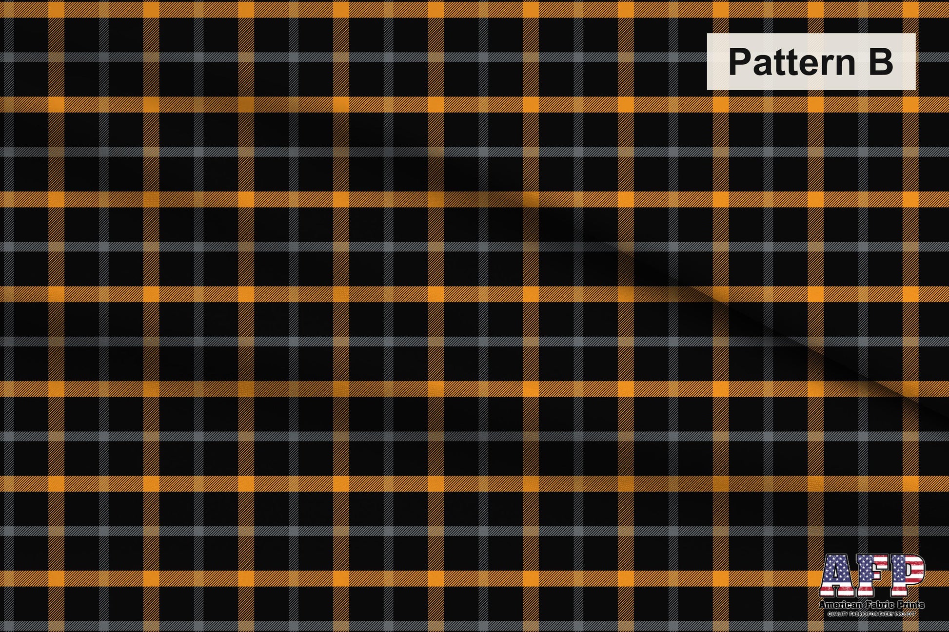 Halloween Plaid 1 Fabric Set. Choose your Patterns. Pattern B Shown. Shop now at American Fabric Prints.