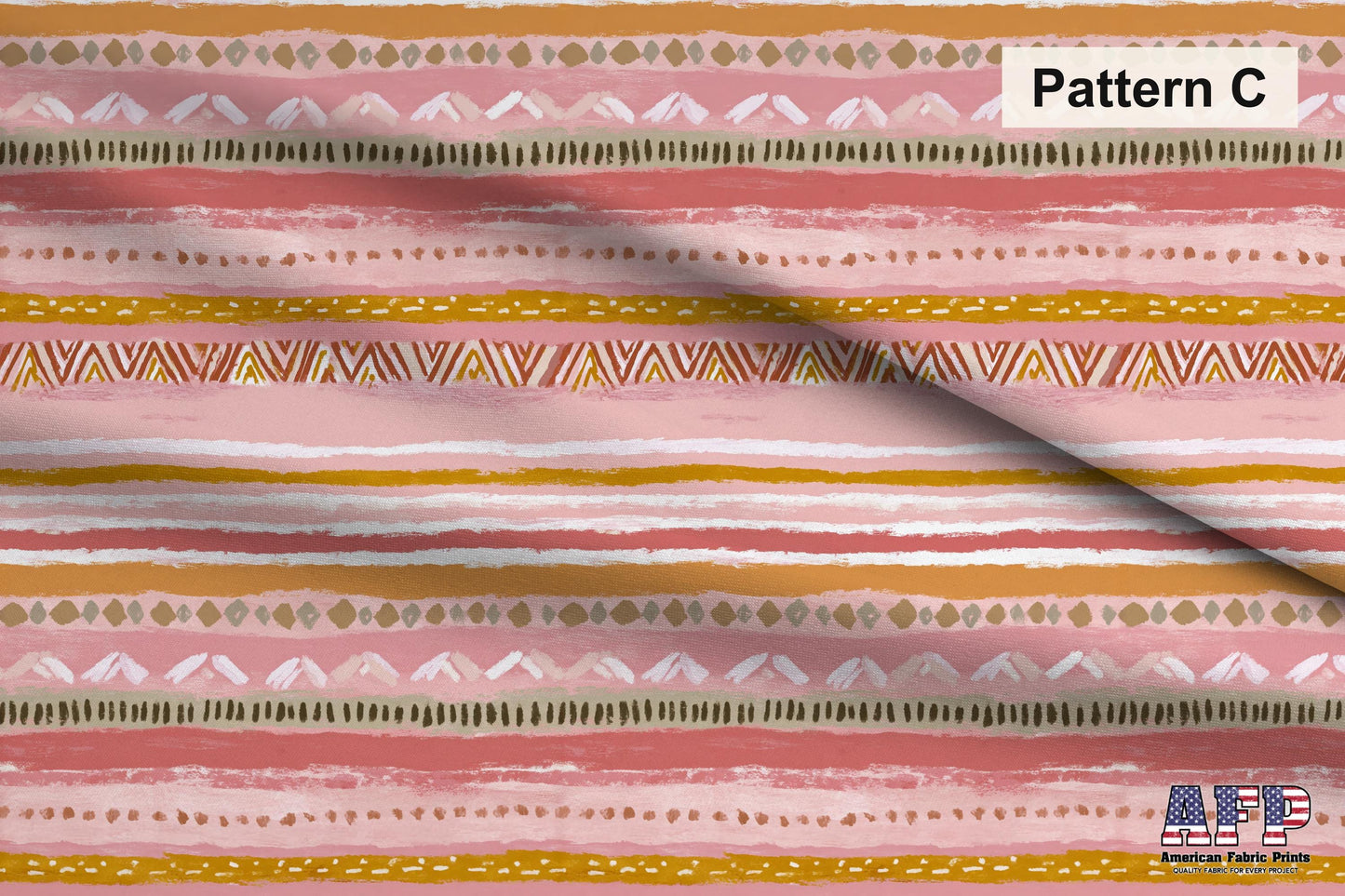 Pastel Pink Boho Fabric Bundle Set - Shop now at American Fabric Prints