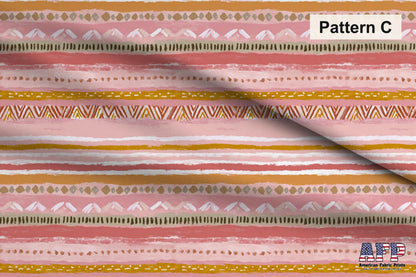 Pastel Pink Boho Fabric Bundle Set - Shop now at American Fabric Prints