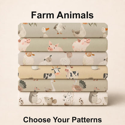 Farm Animals Fabric Set. Shop now at American Fabric Prints.