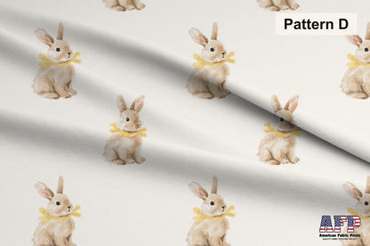Yellow Bunny 2 Fabric Bundle Set - Shop now at American Fabric Prints