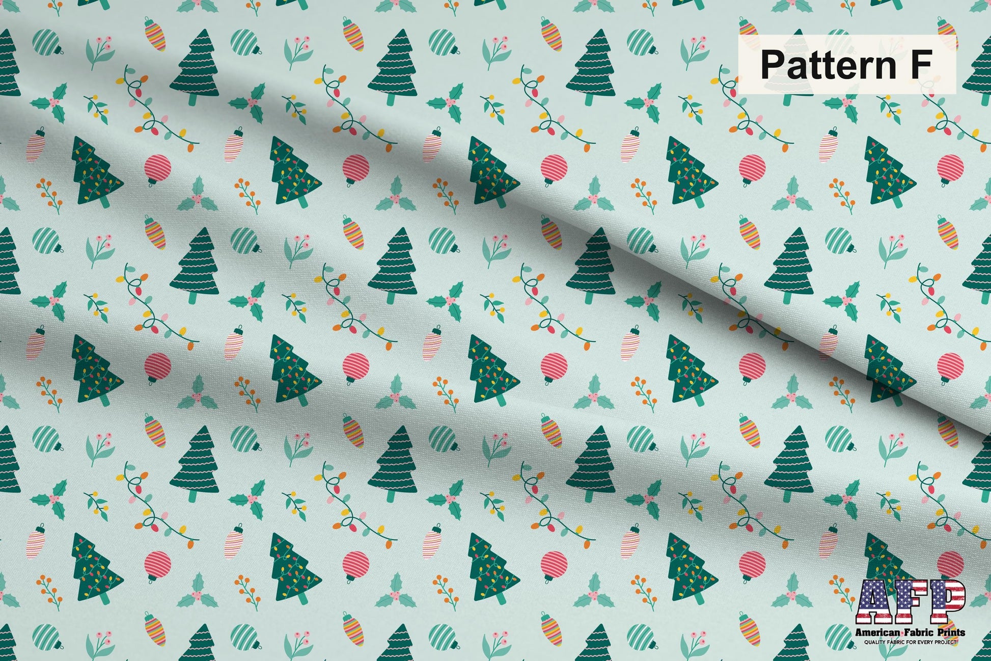 Christmas Print Fabrics. Shop now at American Fabric Prints.