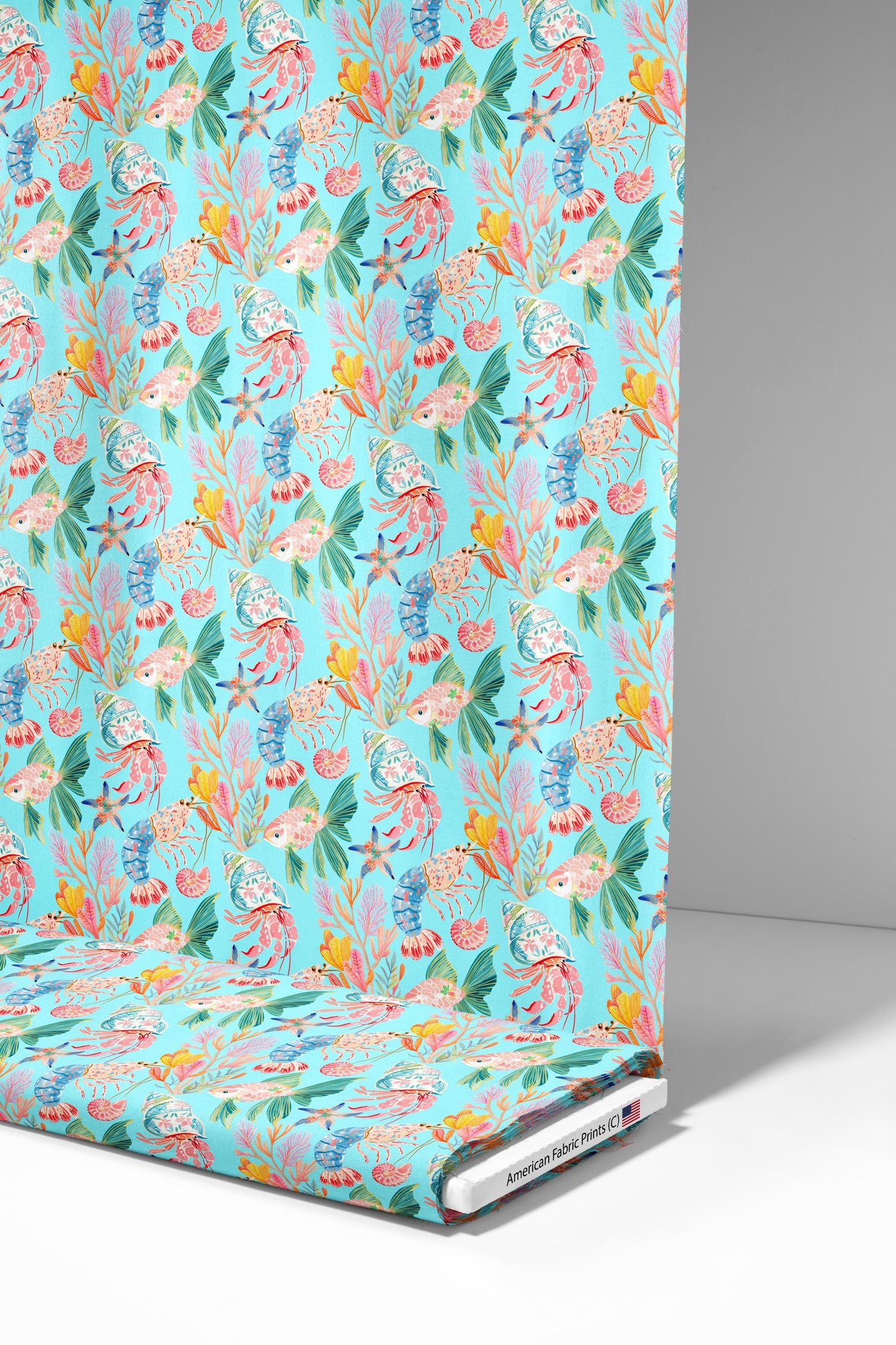 Coastal Chinoiserie Fabric - Shop now at American Fabric Prints
