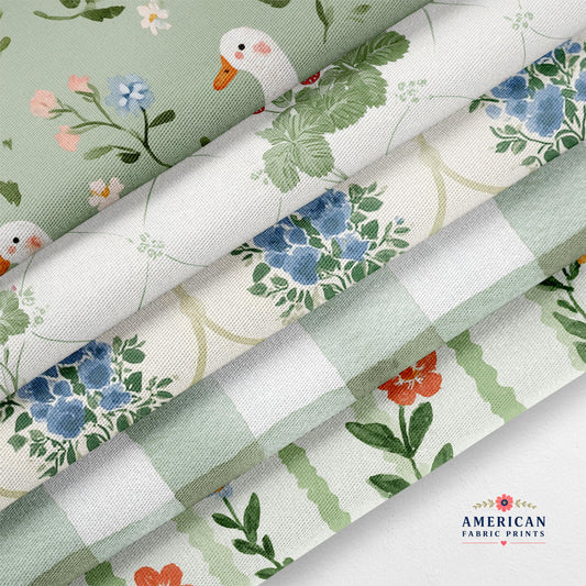 Petite Goose 2 Fabric Bundle Set - Shop now at American Fabric Prints