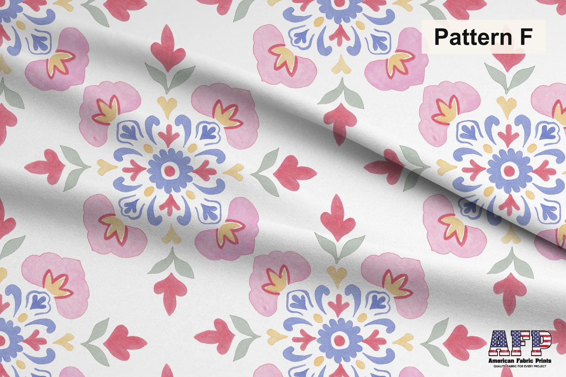 Scandinavian Folk Art Fabrics. Shop now at American Fabric Prints.