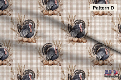 Plaid Thanksgiving Fabric Bundle Set - Shop now at American Fabric Prints