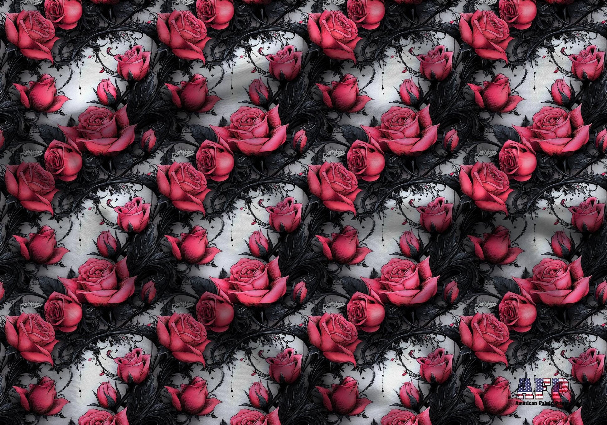 Gothic Vines Fabric - Shop now at American Fabric Prints