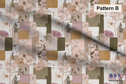 Farmhouse Cottagecore Patchwork Fabric Bundle Set - Shop now at American Fabric Prints