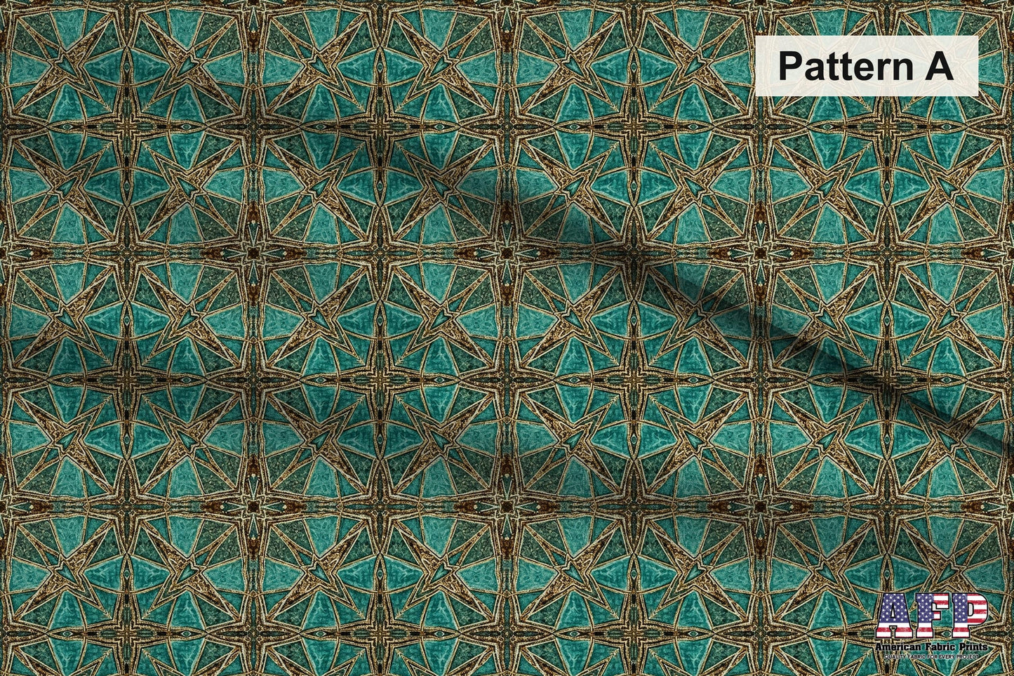Arabesque Teals Fabric Bundle Set - Shop now at American Fabric Prints